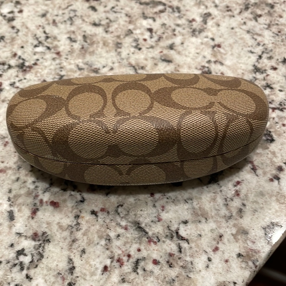 Coach sunglasses case